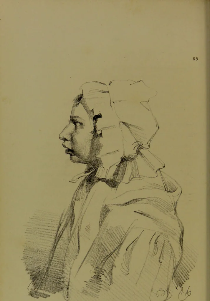 An illustration from The physiognomy of mental diseases / by Sir Alexander Morison., 1840, leaf 330