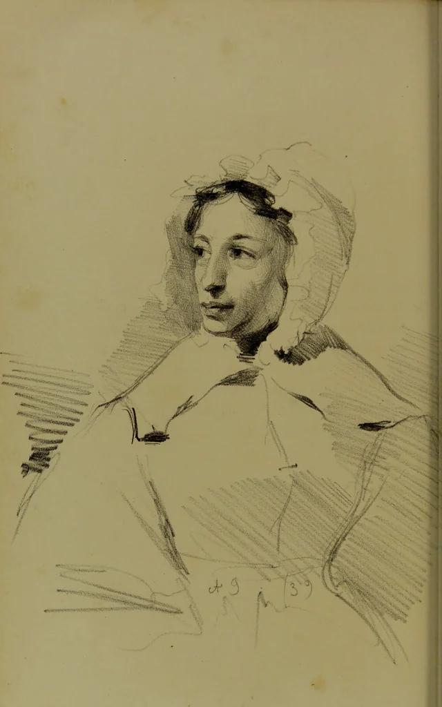 An illustration from The physiognomy of mental diseases / by Sir Alexander Morison., 1840, leaf 334