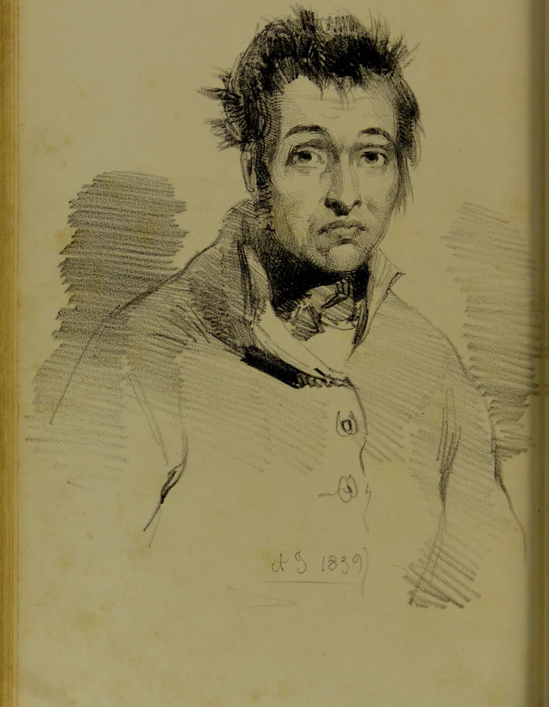An illustration from The physiognomy of mental diseases / by Sir Alexander Morison., 1840, leaf 338