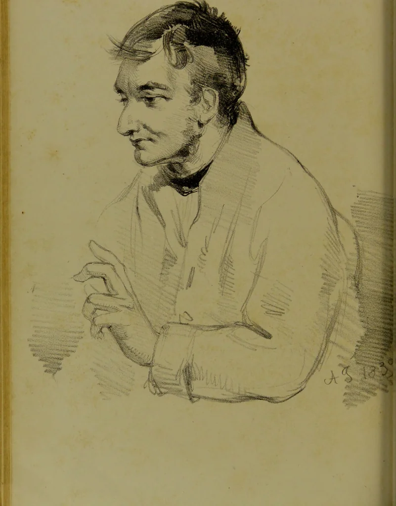 An illustration from The physiognomy of mental diseases / by Sir Alexander Morison., 1840, leaf 378