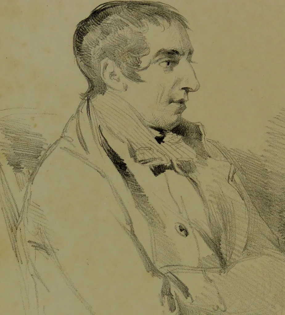 An illustration from The physiognomy of mental diseases / by Sir Alexander Morison., 1840, leaf 420