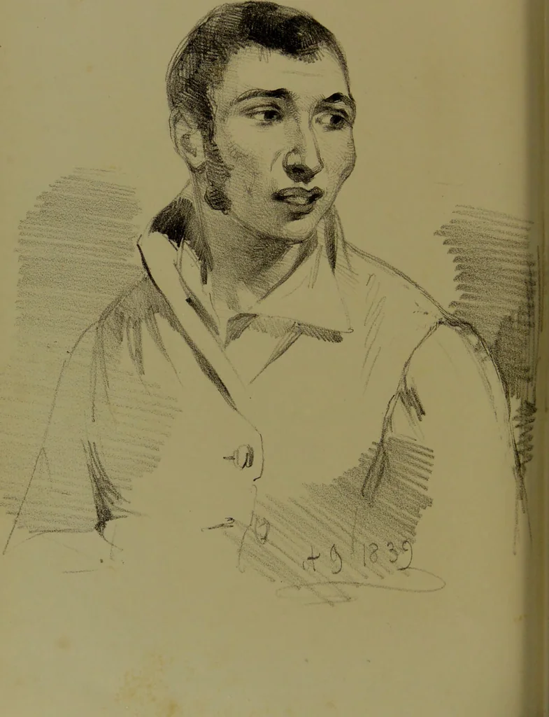 An illustration from The physiognomy of mental diseases / by Sir Alexander Morison., 1840, leaf 422