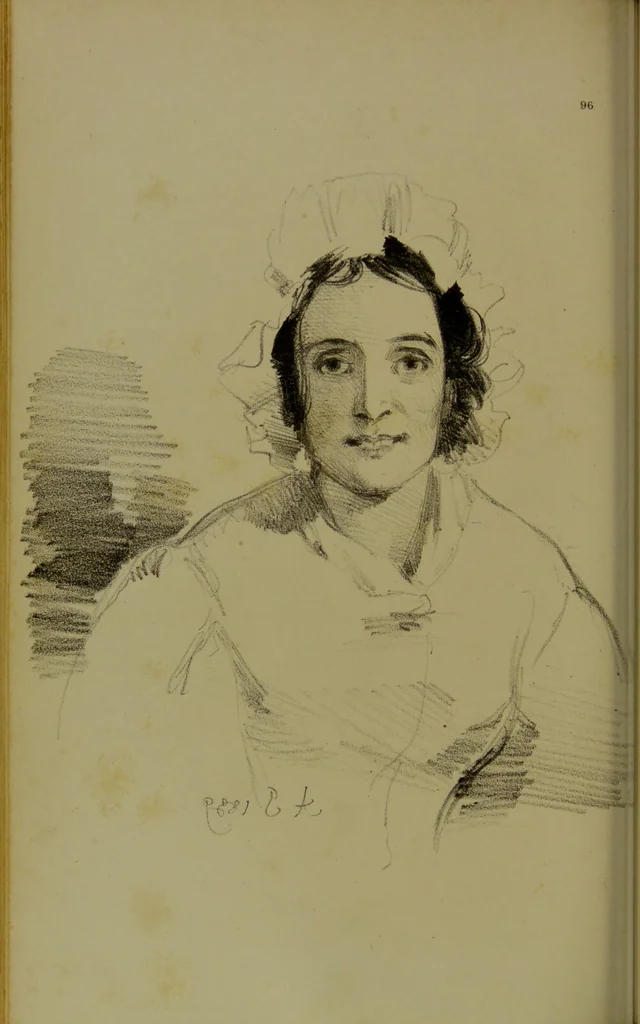 An illustration from The physiognomy of mental diseases / by Sir Alexander Morison., 1840, leaf 454