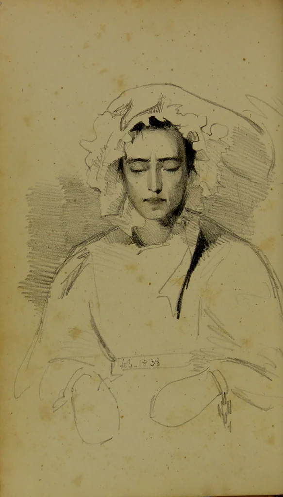 An illustration from The physiognomy of mental diseases / by Sir Alexander Morison., 1840, leaf 52