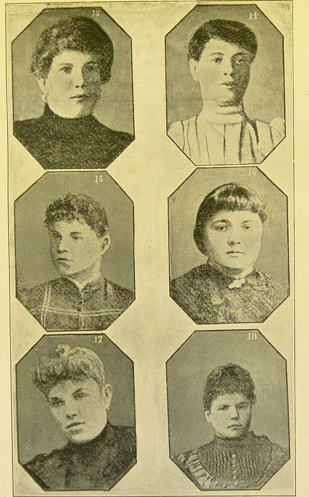 An illustration from The female offender / by Cæsar Lombroso and William Ferrero ; with an introduction by W. Douglas Morrison., 1895, leaf 161