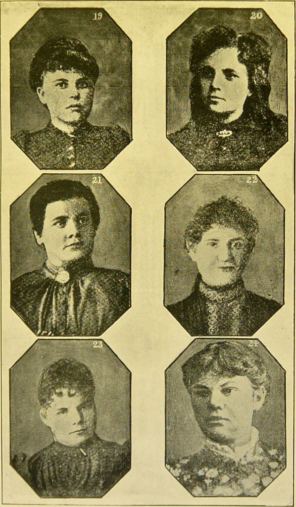 An illustration from The female offender / by Cæsar Lombroso and William Ferrero ; with an introduction by W. Douglas Morrison., 1895, leaf 163