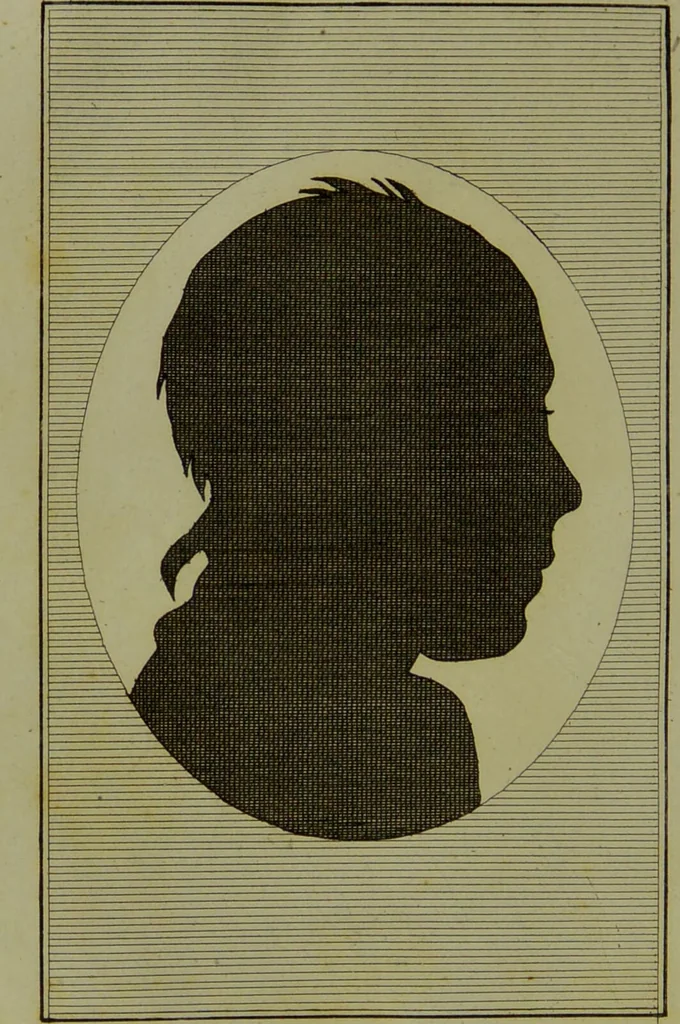 An illustration from Essays on physiognomy : for the promotion of the knowledge and the love of mankind / written in the German language by John Caspar Lavater ; and translated into English by Thomas Holcroft., 1804, leaf 44