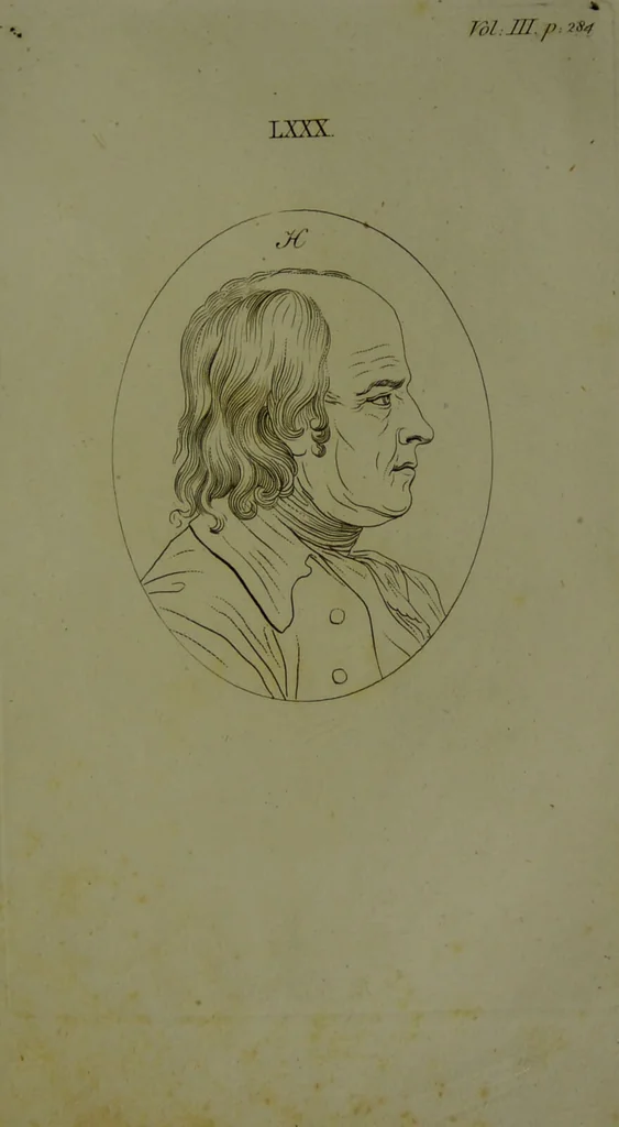 An illustration from Essays on physiognomy : for the promotion of the knowledge and the love of mankind / written in the German language by John Caspar Lavater ; and translated into English by Thomas Holcroft., 1804, leaf 51
