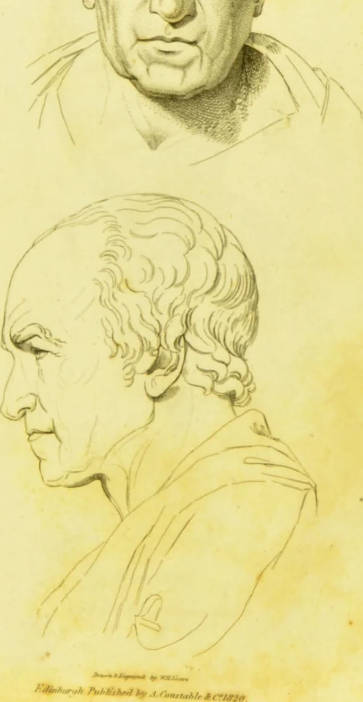 An illustration from Illustrations of phrenology / by Sir G. S. Mackenzie., 1820, leaf 311