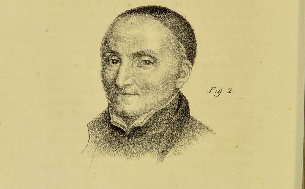 An illustration from Phrenology, in connexion with the study of physiognomy / by J. G. Spurzheim., 1826, leaf 154
