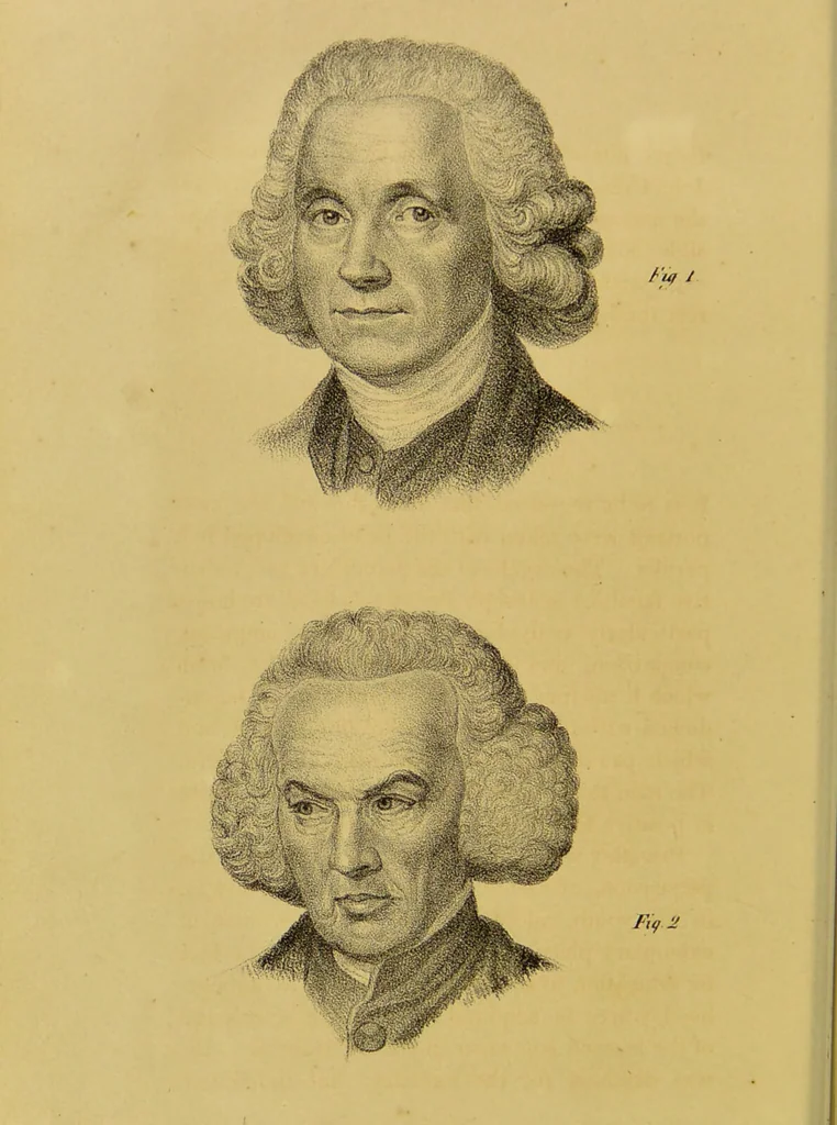 An illustration from Phrenology, in connexion with the study of physiognomy / by J. G. Spurzheim., 1826, leaf 158