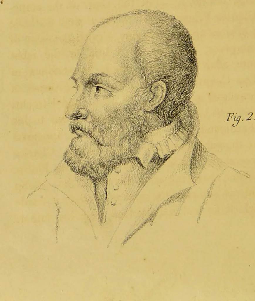 An illustration from Phrenology, in connexion with the study of physiognomy / by J. G. Spurzheim., 1826, leaf 176