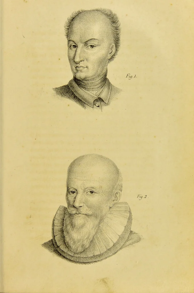 An illustration from Phrenology, in connexion with the study of physiognomy / by J. G. Spurzheim., 1826, leaf 243