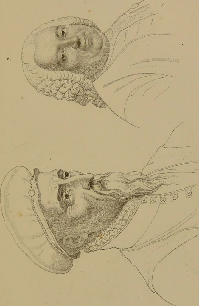 An illustration from Principes et résumé de physiognomie / par le docteur B*** D***., 1859, leaf 149