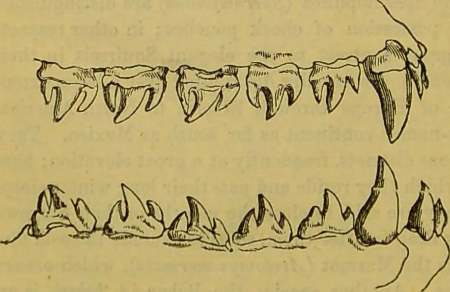 An illustration from A natural history of the animal kingdom : being a systematic and popular description of the habits, structure, and classification of animals, from the lowest to the highest forms. Arranged according to their organisation / by W. S. Dallas., 1860, leaf 748