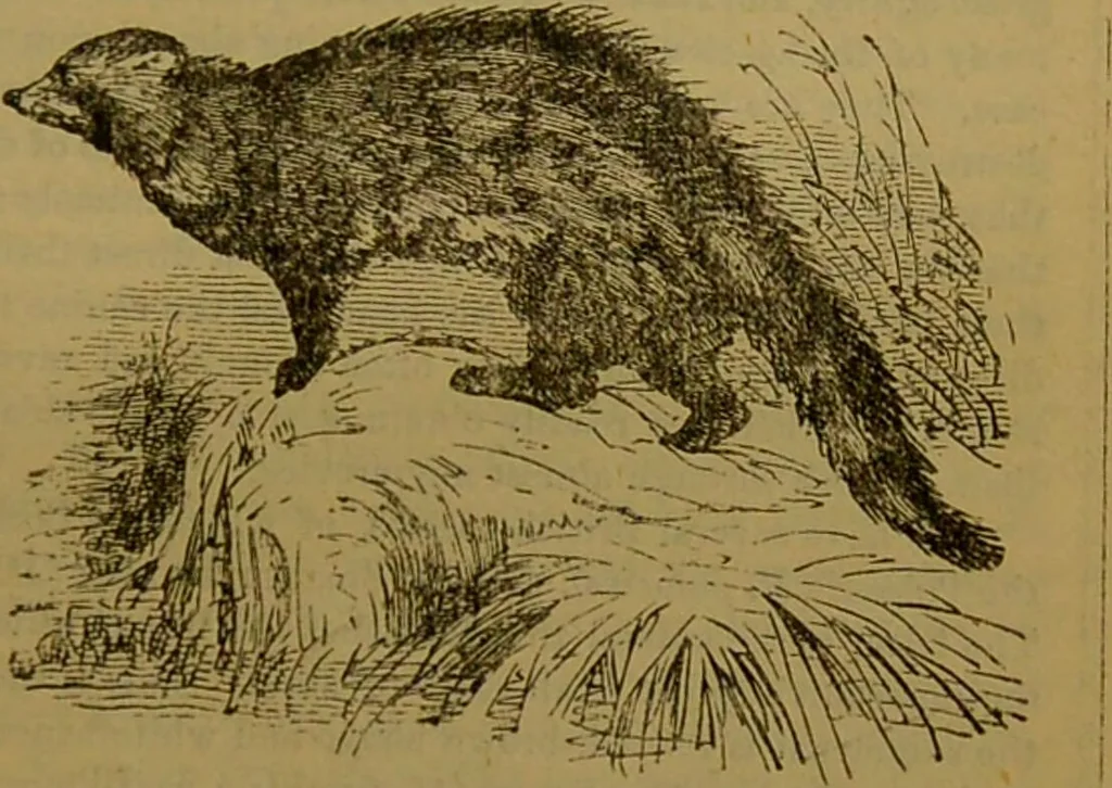 An illustration from A natural history of the animal kingdom : being a systematic and popular description of the habits, structure, and classification of animals, from the lowest to the highest forms. Arranged according to their organisation / by W. S. Dallas., 1860, leaf 761