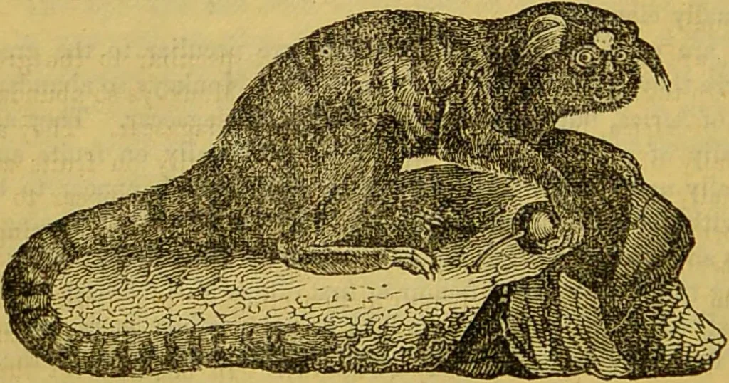 An illustration from A natural history of the animal kingdom : being a systematic and popular description of the habits, structure, and classification of animals, from the lowest to the highest forms. Arranged according to their organisation / by W. S. Dallas., 1860, leaf 782