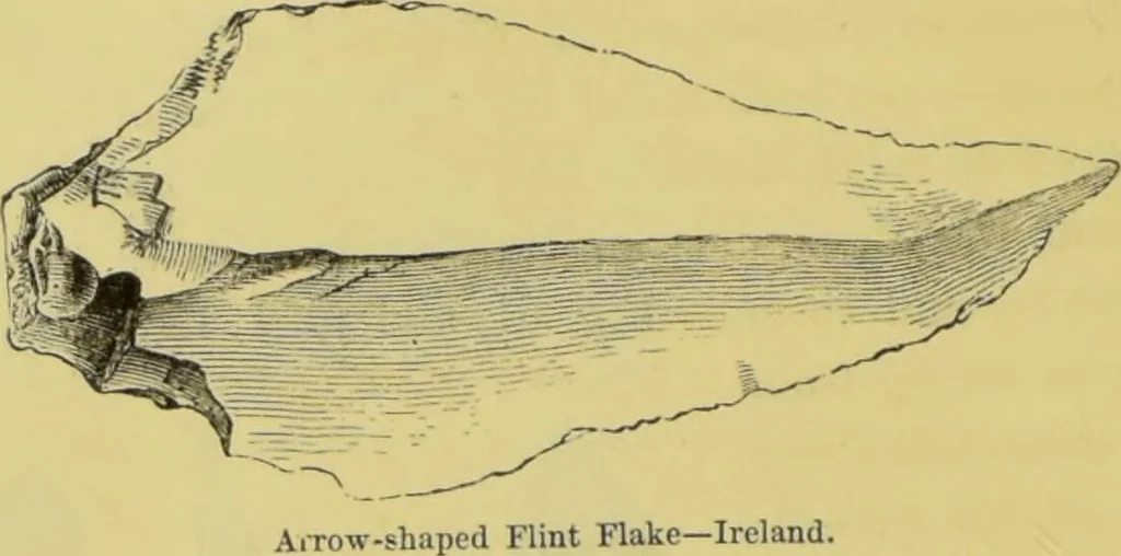 An illustration from Pre-historic times, as illustrated by ancient remains, and the manners and customs of modern savages / by John Lubbock., 1865, leaf 100