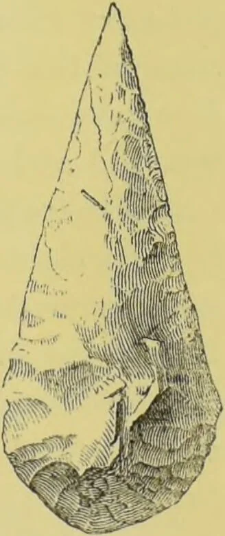 An illustration from Pre-historic times, as illustrated by ancient remains, and the manners and customs of modern savages / by John Lubbock., 1865, leaf 111