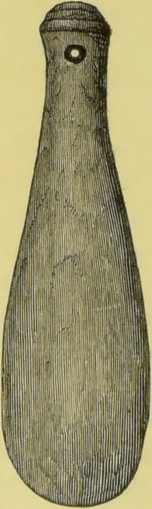 An illustration from Pre-historic times, as illustrated by ancient remains, and the manners and customs of modern savages / by John Lubbock., 1865, leaf 404