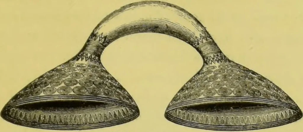 An illustration from Pre-historic times, as illustrated by ancient remains, and the manners and customs of modern savages / by John Lubbock., 1865, leaf 55