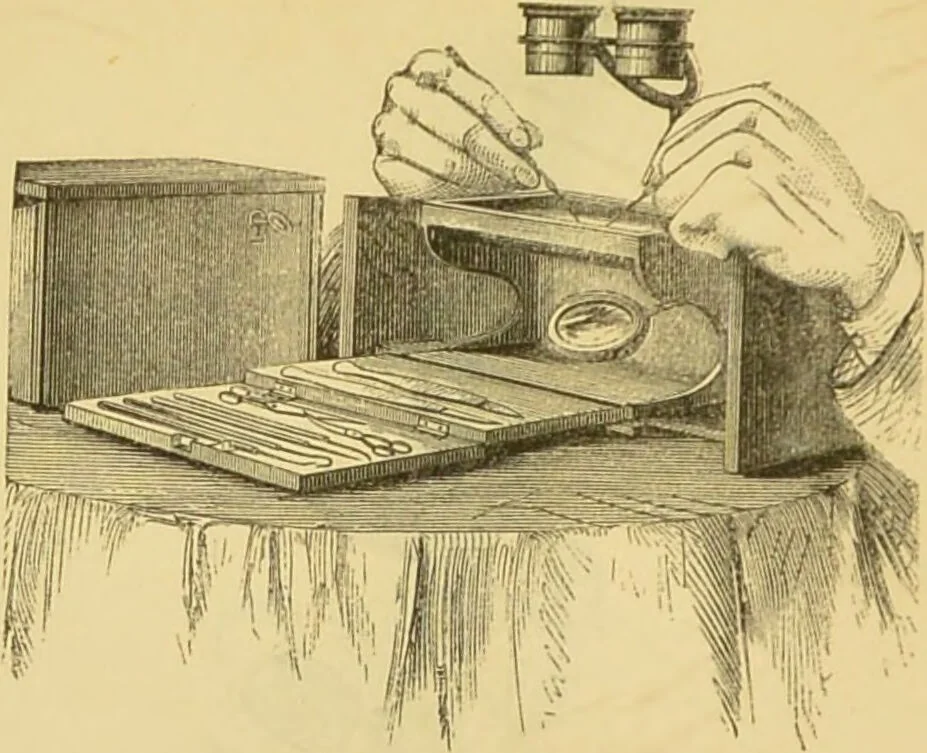 An illustration from The microscope: its history, construction, and application : being a familiar introduction to the use of the instrument and the study of microscopical sciences / by Jabez Hogg., 1869, leaf 123
