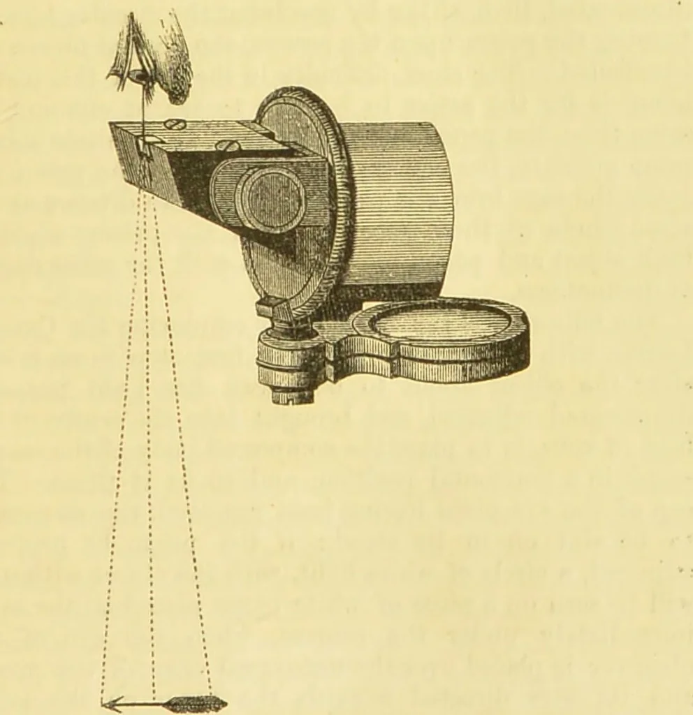 An illustration from The microscope: its history, construction, and application : being a familiar introduction to the use of the instrument and the study of microscopical sciences / by Jabez Hogg., 1869, leaf 154