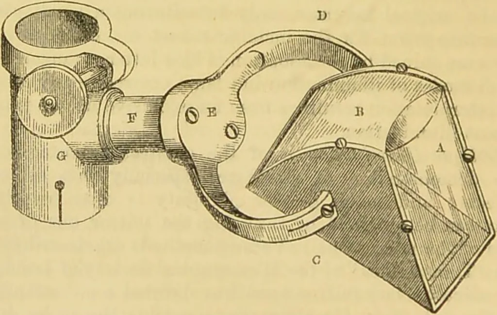 An illustration from The microscope: its history, construction, and application : being a familiar introduction to the use of the instrument and the study of microscopical sciences / by Jabez Hogg., 1869, leaf 197