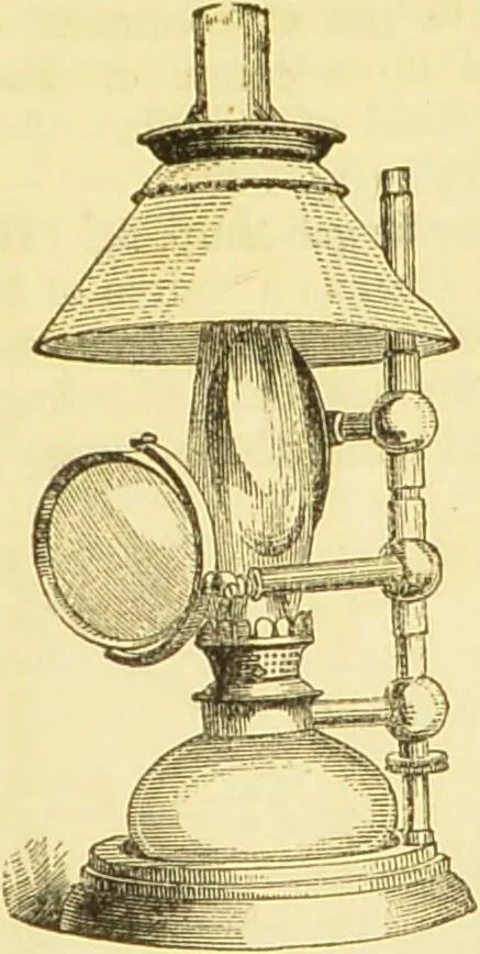 An illustration from The microscope: its history, construction, and application : being a familiar introduction to the use of the instrument and the study of microscopical sciences / by Jabez Hogg., 1869, leaf 210