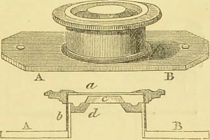An illustration from The microscope: its history, construction, and application : being a familiar introduction to the use of the instrument and the study of microscopical sciences / by Jabez Hogg., 1869, leaf 220