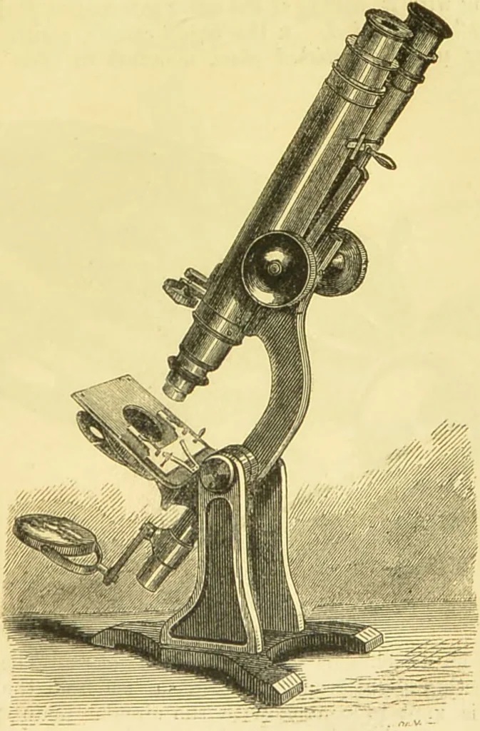 An illustration from The microscope: its history, construction, and application : being a familiar introduction to the use of the instrument and the study of microscopical sciences / by Jabez Hogg., 1869, leaf 790