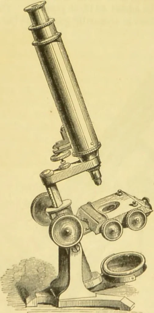 An illustration from The microscope: its history, construction, and application : being a familiar introduction to the use of the instrument and the study of microscopical sciences / by Jabez Hogg., 1869, leaf 792