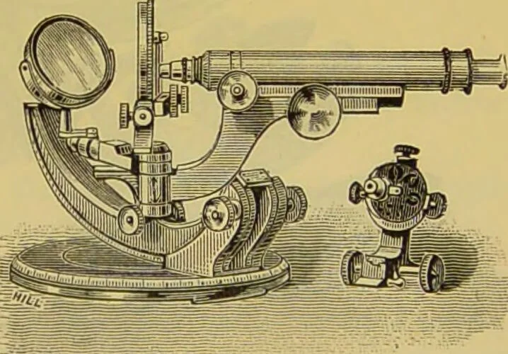 An illustration from The microscope : its history, construction, and application, being a familiar introduction to the use of the instrument, and the study of microscopical science / by Jabez Hogg., 1898, leaf 123