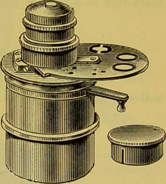 An illustration from The microscope : its history, construction, and application, being a familiar introduction to the use of the instrument, and the study of microscopical science / by Jabez Hogg., 1898, leaf 207