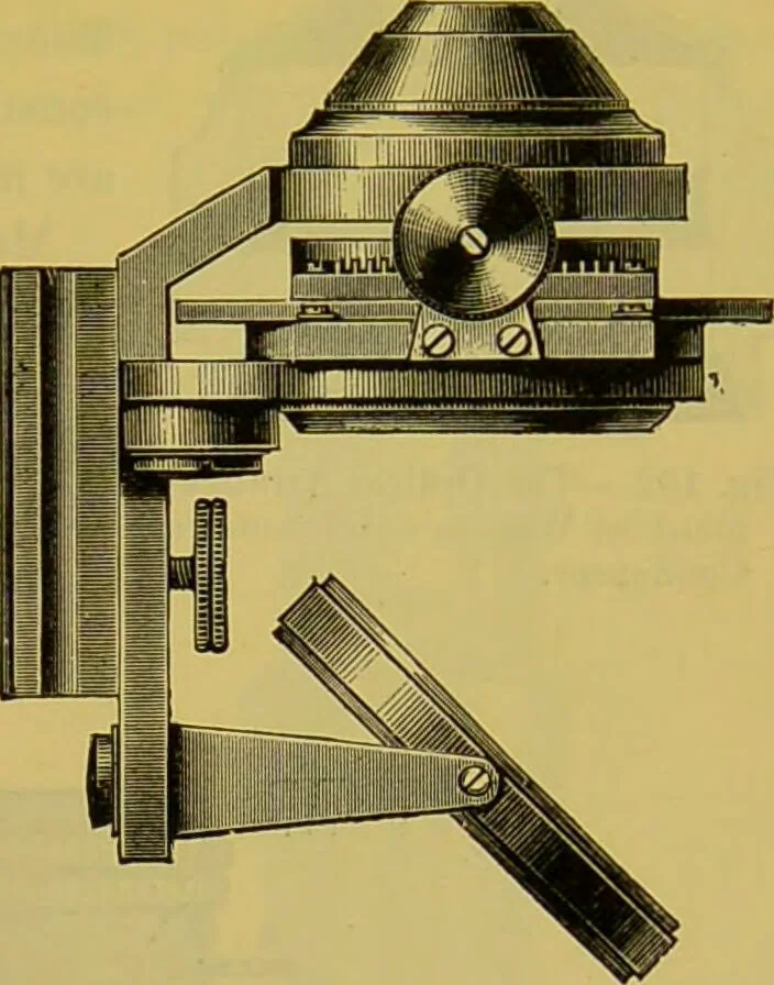 An illustration from The microscope : its history, construction, and application, being a familiar introduction to the use of the instrument, and the study of microscopical science / by Jabez Hogg., 1898, leaf 209
