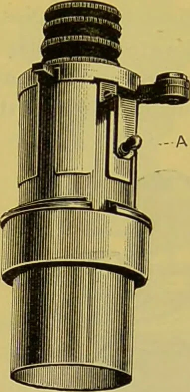 An illustration from The microscope : its history, construction, and application, being a familiar introduction to the use of the instrument, and the study of microscopical science / by Jabez Hogg., 1898, leaf 211