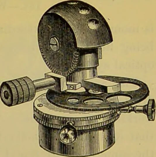 An illustration from The microscope : its history, construction, and application, being a familiar introduction to the use of the instrument, and the study of microscopical science / by Jabez Hogg., 1898, leaf 213