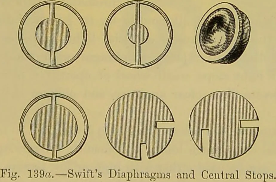An illustration from The microscope : its history, construction, and application, being a familiar introduction to the use of the instrument, and the study of microscopical science / by Jabez Hogg., 1898, leaf 215