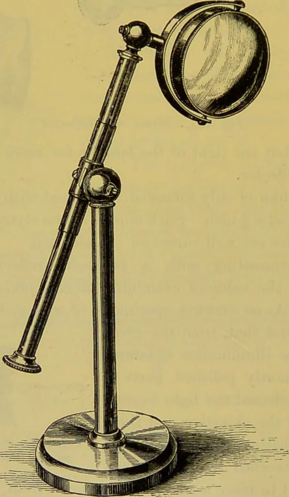 An illustration from The microscope : its history, construction, and application, being a familiar introduction to the use of the instrument, and the study of microscopical science / by Jabez Hogg., 1898, leaf 232