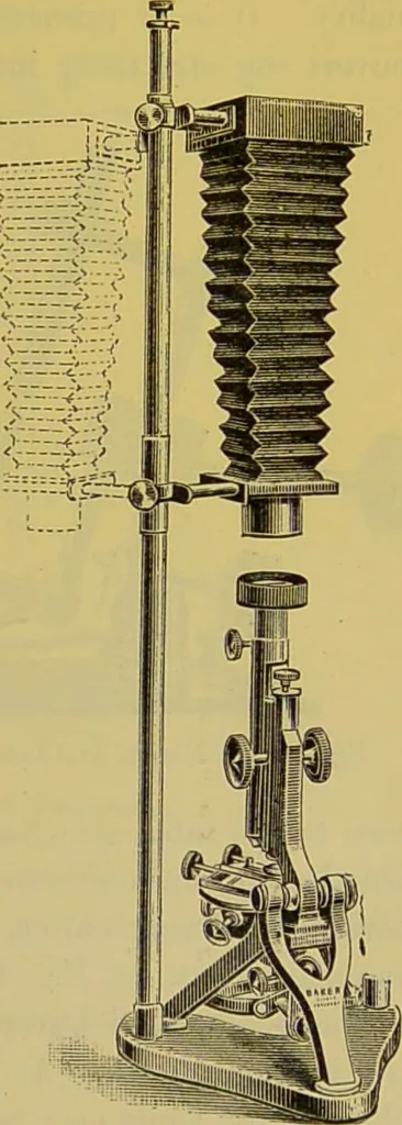 An illustration from The microscope : its history, construction, and application, being a familiar introduction to the use of the instrument, and the study of microscopical science / by Jabez Hogg., 1898, leaf 249