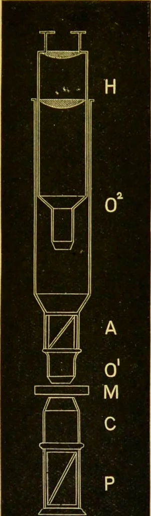 An illustration from The microscope : its history, construction, and application, being a familiar introduction to the use of the instrument, and the study of microscopical science / by Jabez Hogg., 1898, leaf 263