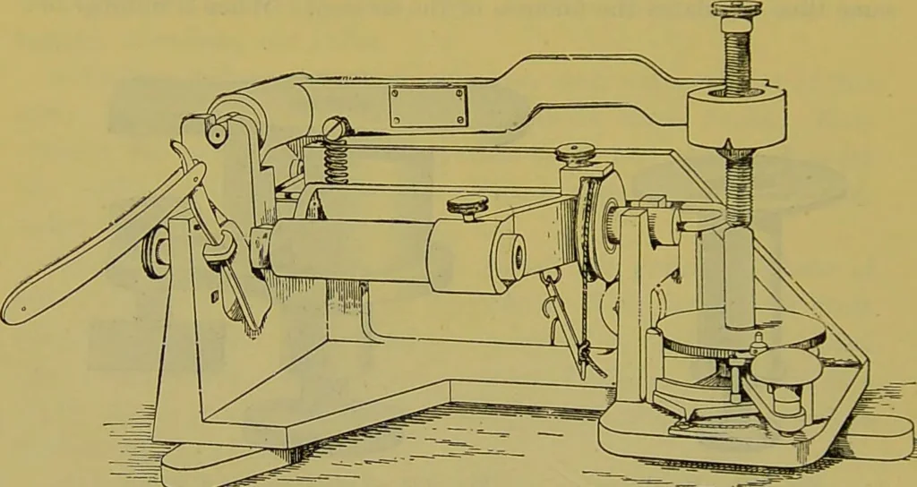 An illustration from The microscope : its history, construction, and application, being a familiar introduction to the use of the instrument, and the study of microscopical science / by Jabez Hogg., 1898, leaf 324