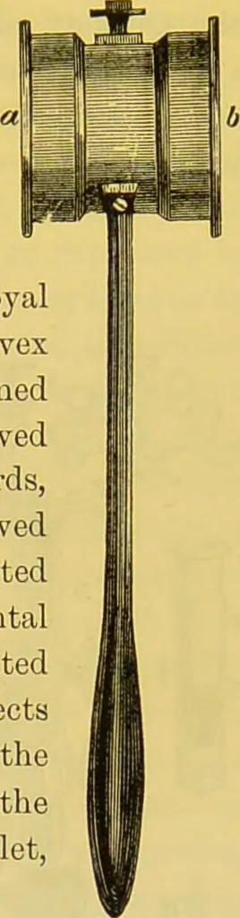 An illustration from The microscope : its history, construction, and application, being a familiar introduction to the use of the instrument, and the study of microscopical science / by Jabez Hogg., 1898, leaf 37