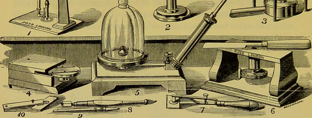 An illustration from The microscope : its history, construction, and application, being a familiar introduction to the use of the instrument, and the study of microscopical science / by Jabez Hogg., 1898, leaf 386