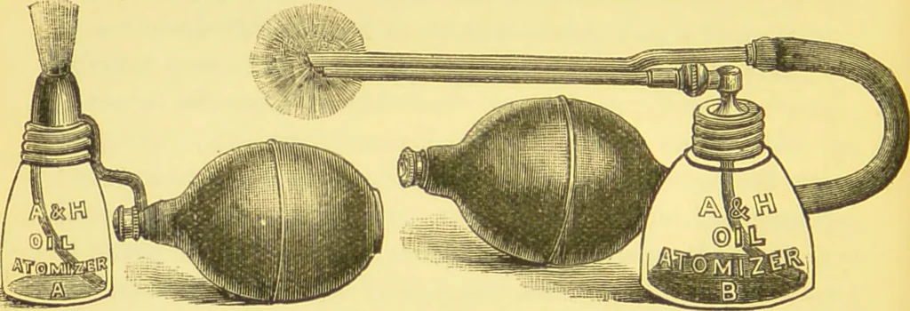 An illustration from Diseases of the nose and throat / by F. de Havilland Hall ... With 2 coloured plates and 59 illustrations., 1894, leaf 52