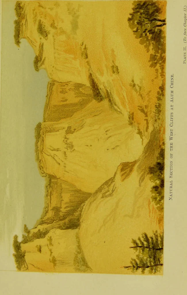 An illustration from The medical aspects of Bournemouth and its surroundings / Horace Dobell ; illustrated with chromolithographs (by Hanhart), and photographs (by Debenham and Gould), from original sketches by the author., 1886, leaf 35