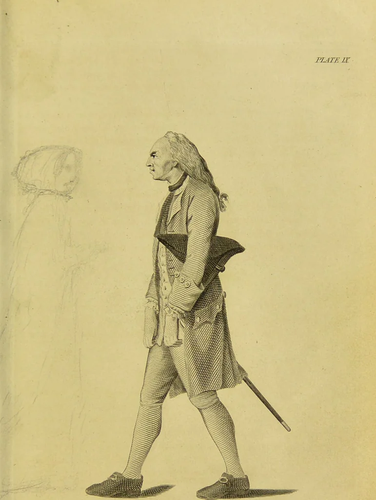 An illustration from Essays on physiognomy : designed to promote the knowledge and the love of mankind / written in the German language by John Caspar Lavater ; and translated into English by Thomas Holcroft ; to which are added, One hundred physiognomonical rules, a posthumous work by Mr. Lavater ; and memoirs of the life of the author, compiled principally from the life of Lavater, by G. Gessner., 1848, leaf 263