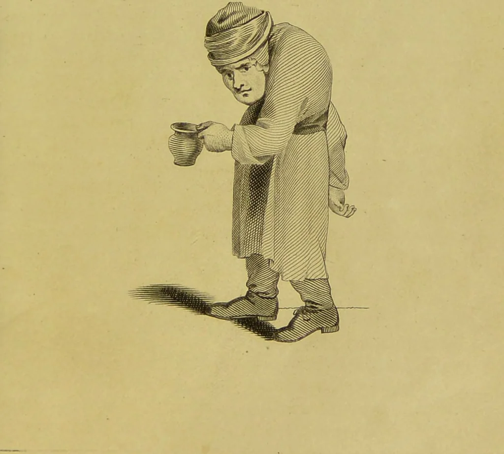An illustration from Essays on physiognomy : designed to promote the knowledge and the love of mankind / written in the German language by John Caspar Lavater ; and translated into English by Thomas Holcroft ; to which are added, One hundred physiognomonical rules, a posthumous work by Mr. Lavater ; and memoirs of the life of the author, compiled principally from the life of Lavater, by G. Gessner., 1848, leaf 695