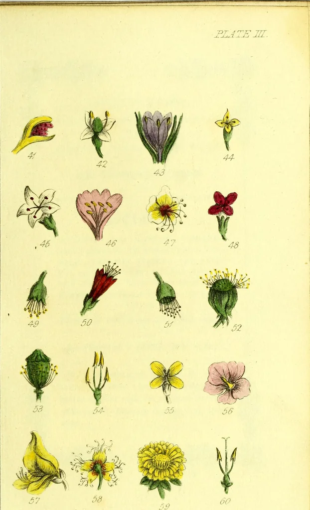 An illustration from An introduction to medical botany : illustrated with coloured figures / by Thomas Castle, F.L.S., 1829, leaf 175