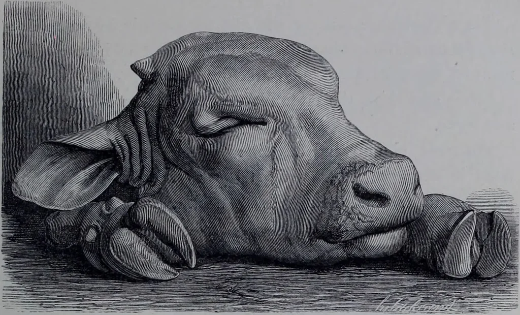 An illustration from The royal cookery book (le livre de cuisine) / by Jules Gouffé ; translated from the French and adapted for English use by Alphonse Gouffé ... comprising domestic and high-class cookery, illustrated with sixteen large plates printed in colours, and one hundred and sixty-one woodcuts from drawing from nature by E. Ronjat., 1868, leaf 137